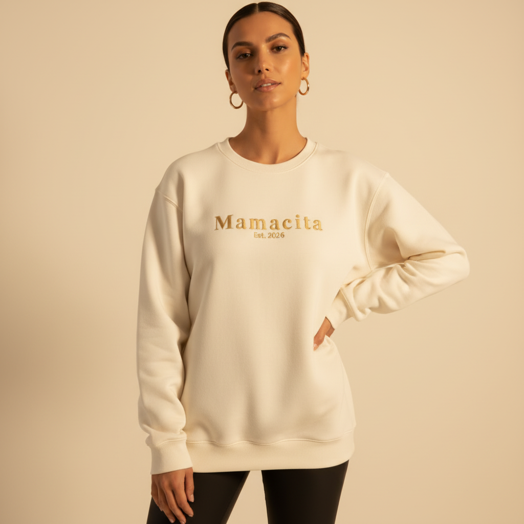Mamacita Sweatshirt - Ecru